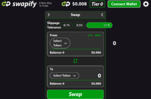how to swap coins on swapifyeth